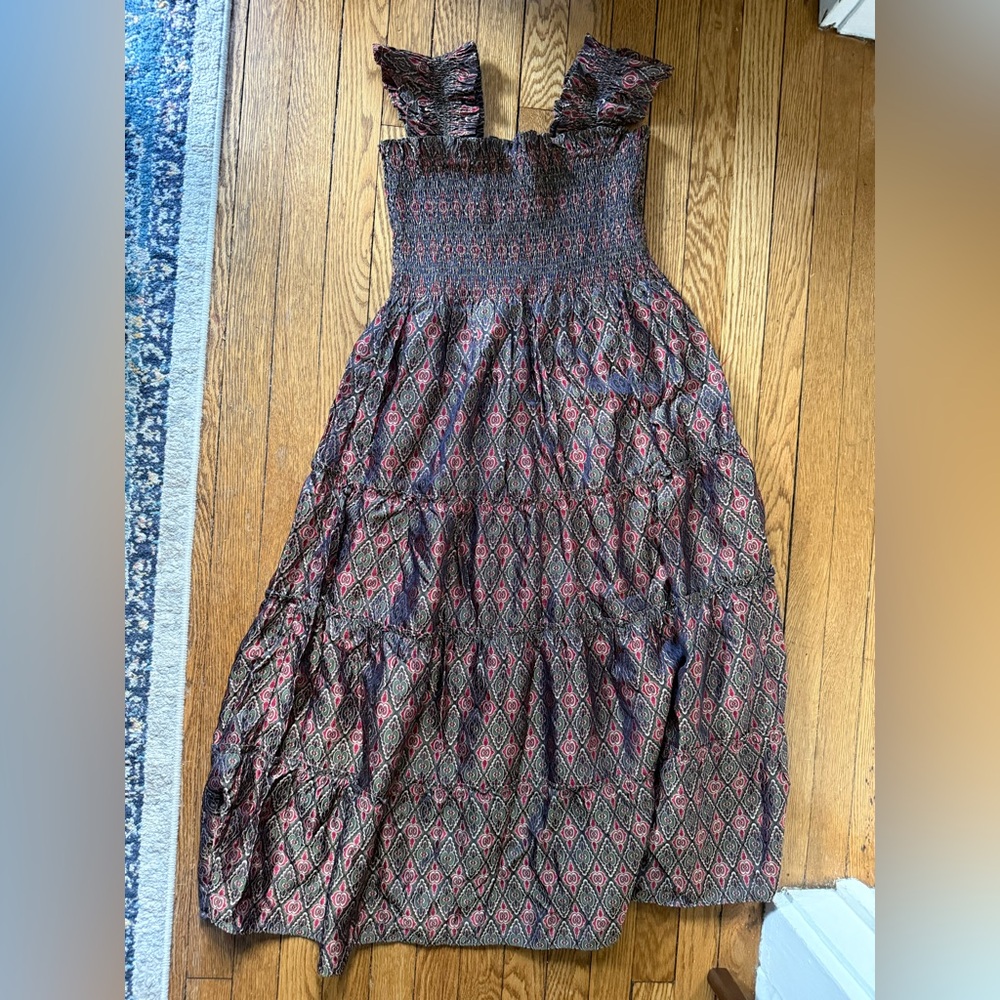 Hill House Home Ellie Jewel Brocade Nap Dress - Size XXS